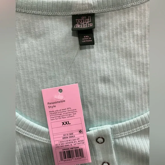 🧨Wild Fable woman size XXL NWT Cropped top - Picture 2 of 9